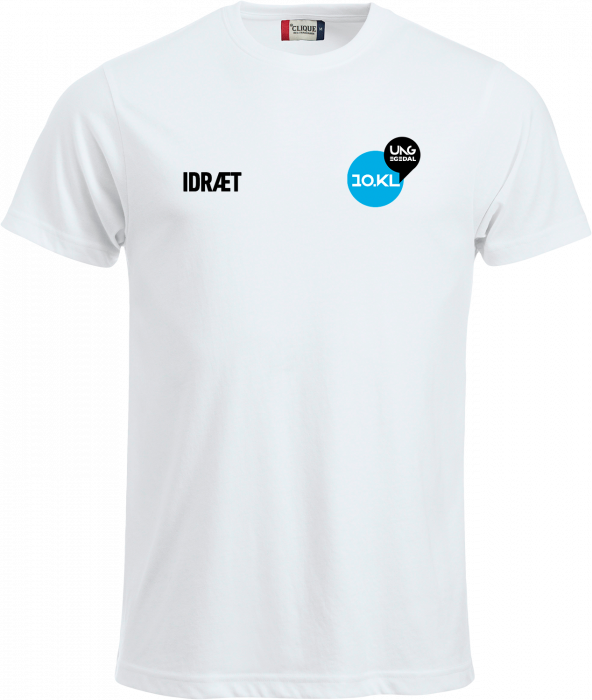 Clique - Ue Idræt T-Shirt - Hvid