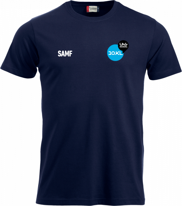 Clique - Ue Samf T-Shirt - Dark Navy