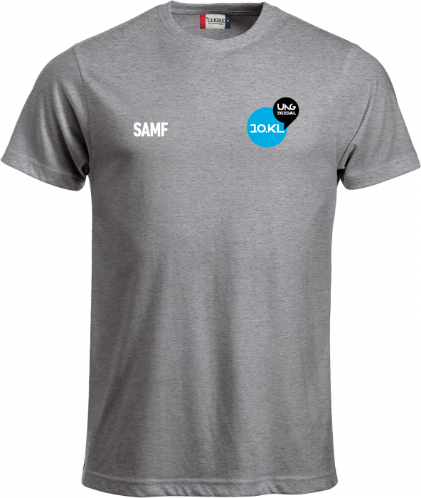 Clique - Ue Samf T-Shirt - Grey melange