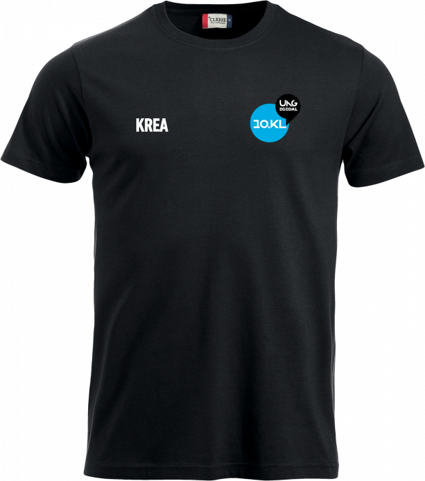 Clique - Ue Krea T-Shirt - Zwart